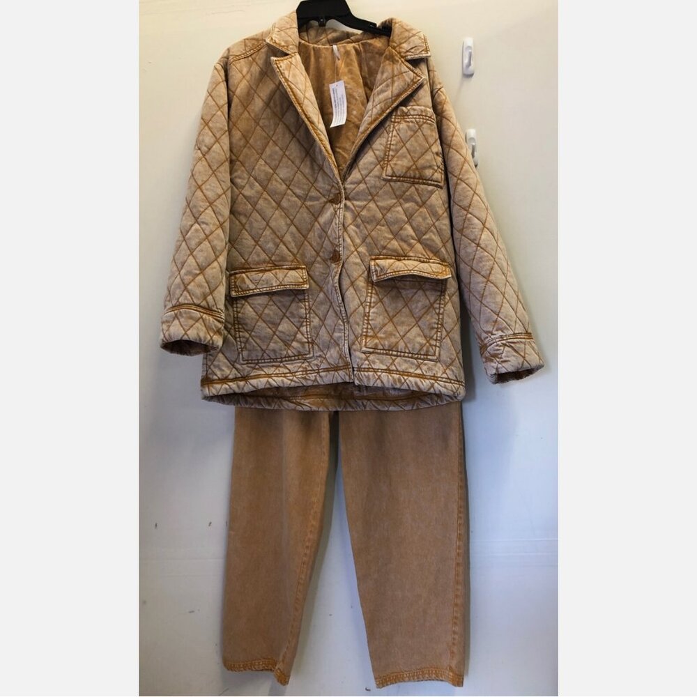 Young Fabulous & Broke Walker Quilted Jacket & Pants 2 Pc Set